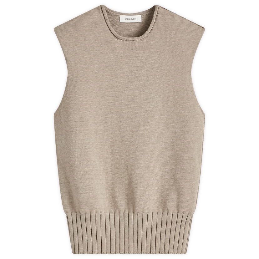 Cветр Entire Studios Entire Studios Burns Knit Vest бежевий | ES2714MG