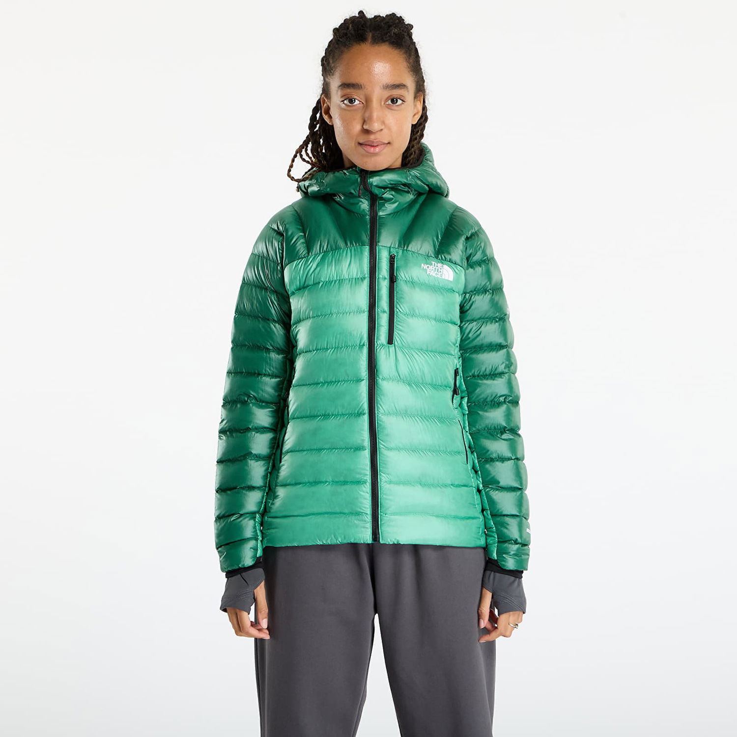 Пуховик The North Face Summit Breithorn Hooded Down Jacket Зелений | NF0A8805E271, 0
