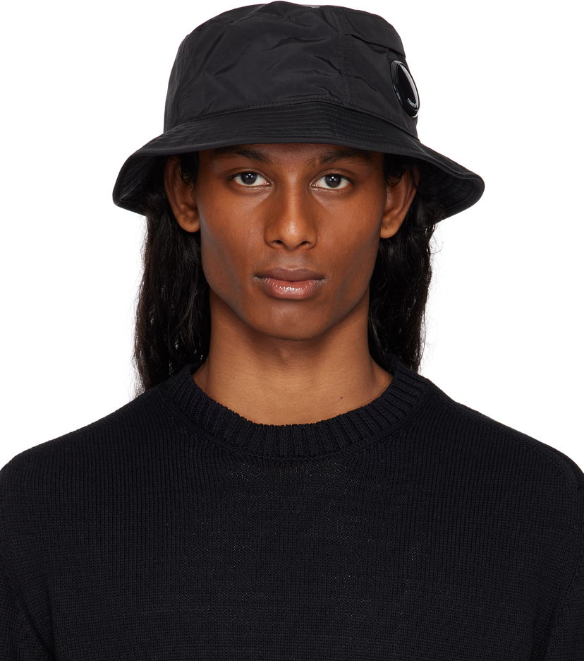 Капелюх C.P. Company C.P. Company Chrome-R Bucket Hat чорний | 18CMAC367A-005904A