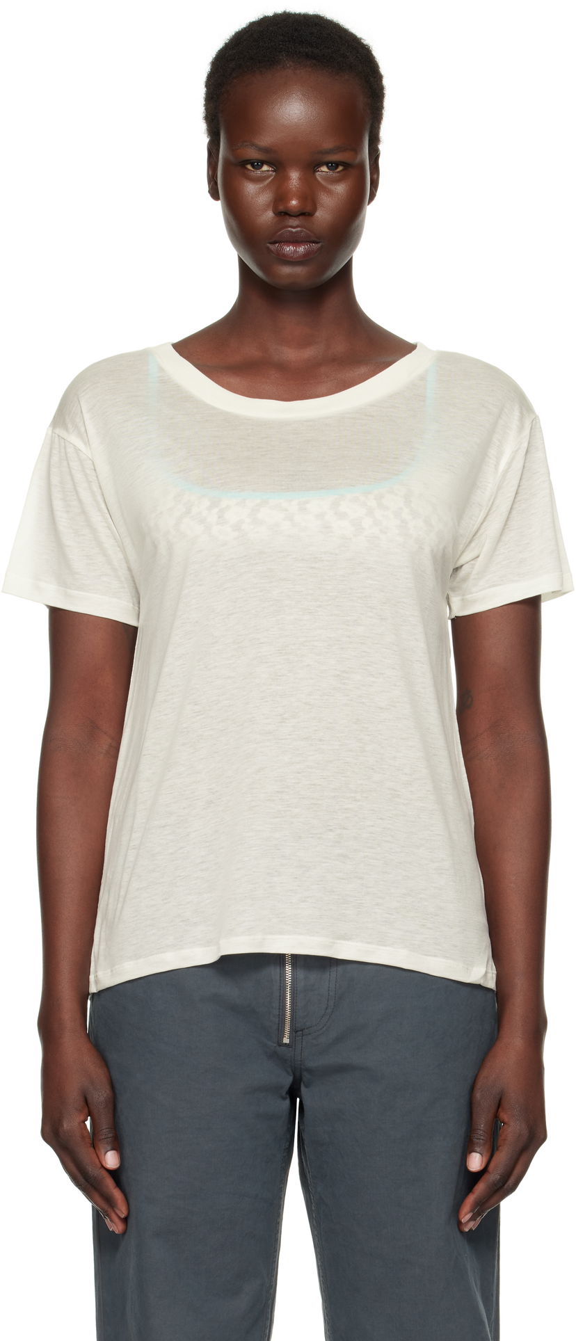 Футболка Baserange Loose Fit T-Shirt білий | TOLO-BL-000