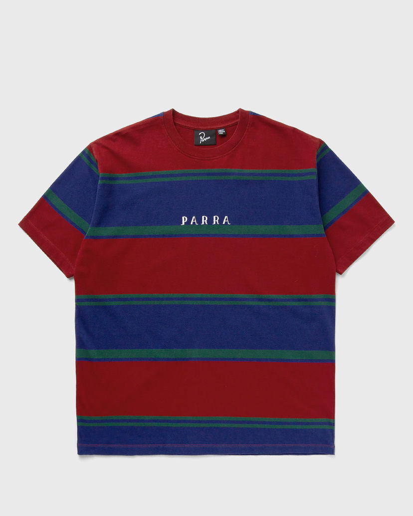 Футболка By Parra Striped T-Shirt Червоний | 53320