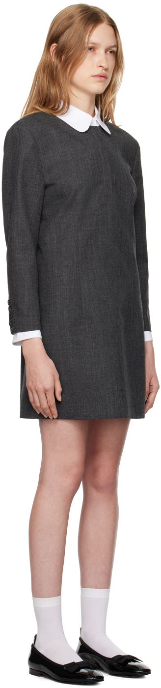 плаття Thom Browne Thom Browne Shift Minidress Сірий | FDSE84C-F0582, 1
