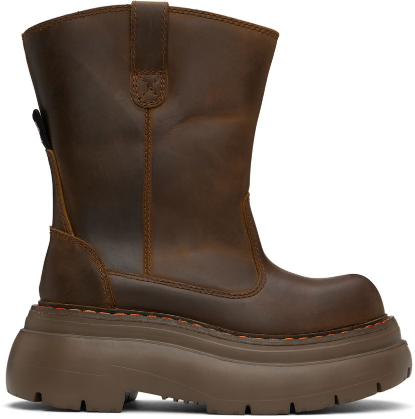 Одяг R13 R13 Chunky Workwear Boots Коричневий | R13WS063-S139A
