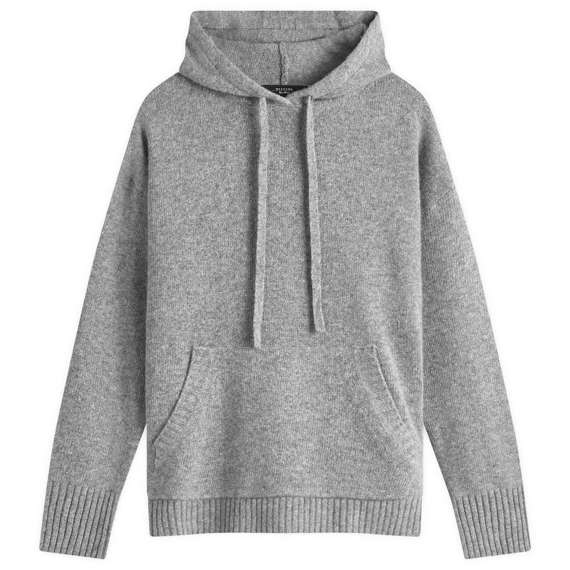 Cветр Max Mara Weekend Max Mara Scenico Knitted Hoodie Сірий | 2515361111600