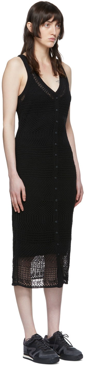 плаття rag & bone Rag & Bone Knit Midi Dress чорний | WAS22P0135213, 1