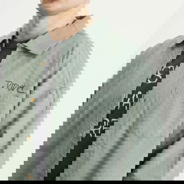 Сорочка visvim Long-Sleeve Collared Button-Up Shirt Palmer Зелений | 0125205011010, 5