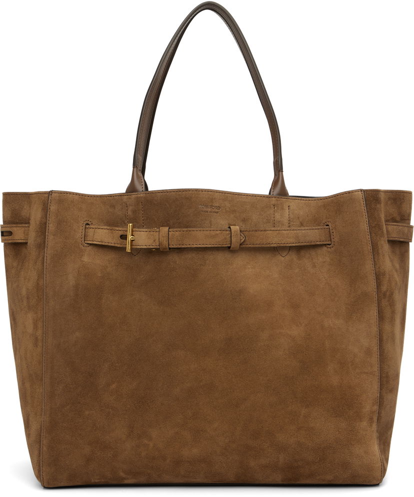 сумка-тоут Tom Ford Tom Ford Audrey Large Suede Tote Коричневий | L1823-LCL068X