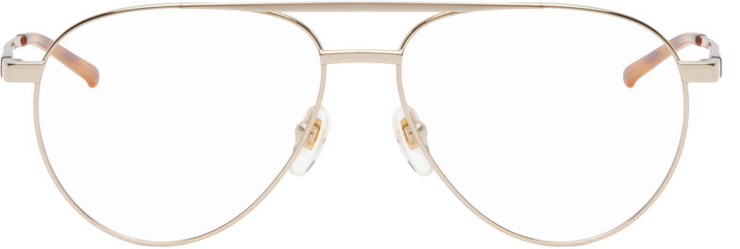 Сонцезахисні окуляри Gucci Gucci Pilot Navigator Glasses Металік | GG1679O-002