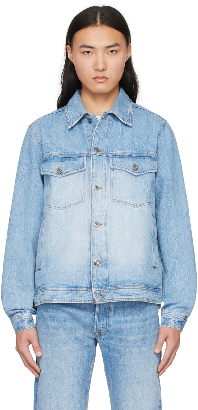 Куртка WOOD WOOD Ivan Denim Jacket Синій | 12345106-7080