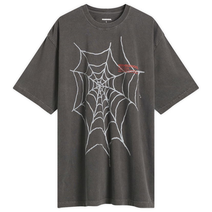 Футболка Neighborhood Neighborhood SS-7 Graphic T-Shirt, Size Large Сірий | 251PCNH-ST07-BLK