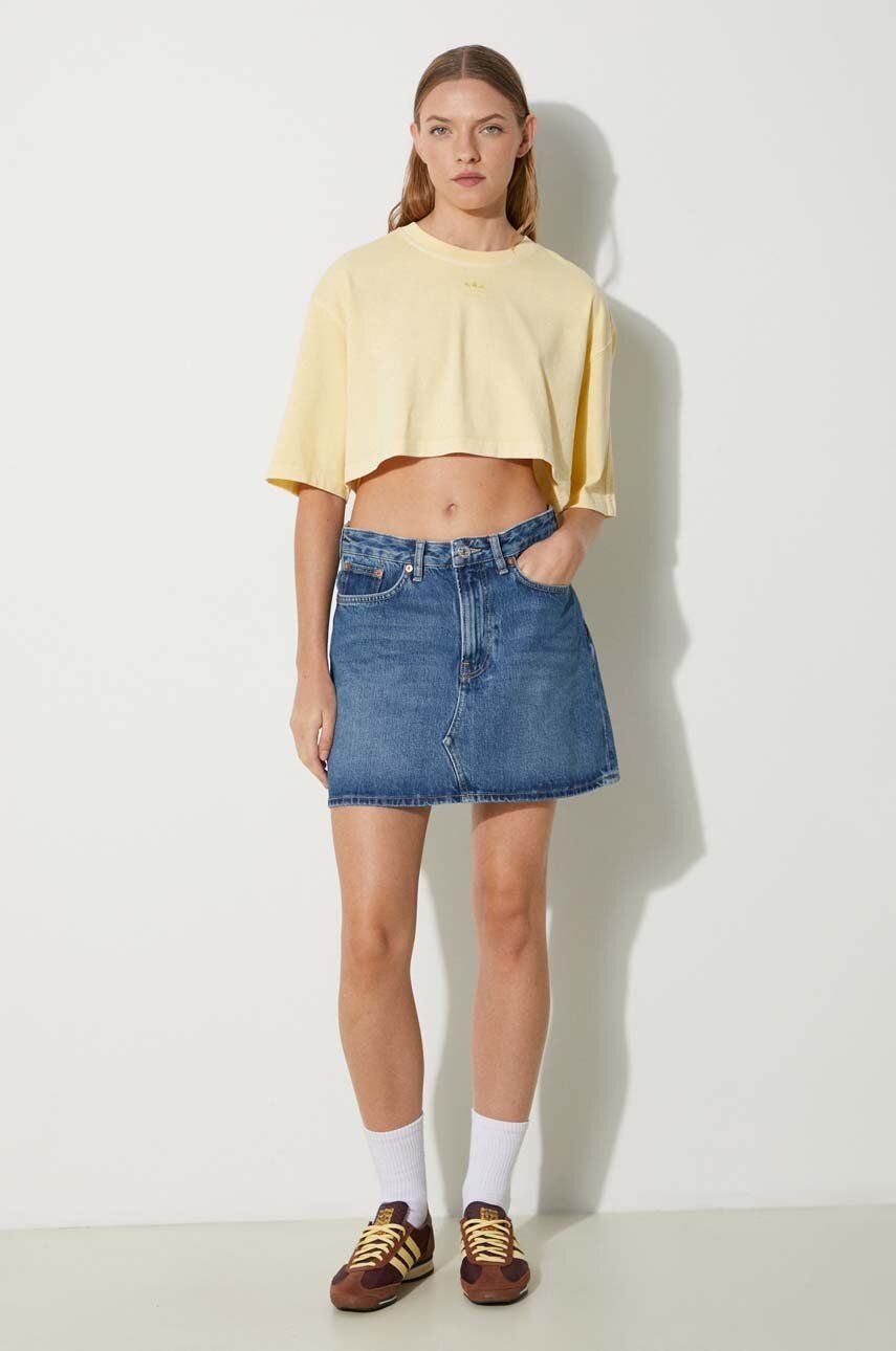Спідниця Samsoe Samsoe Samsoe Samsoe SASHELLY Mini Denim Skirt Синій | F24200020, 1