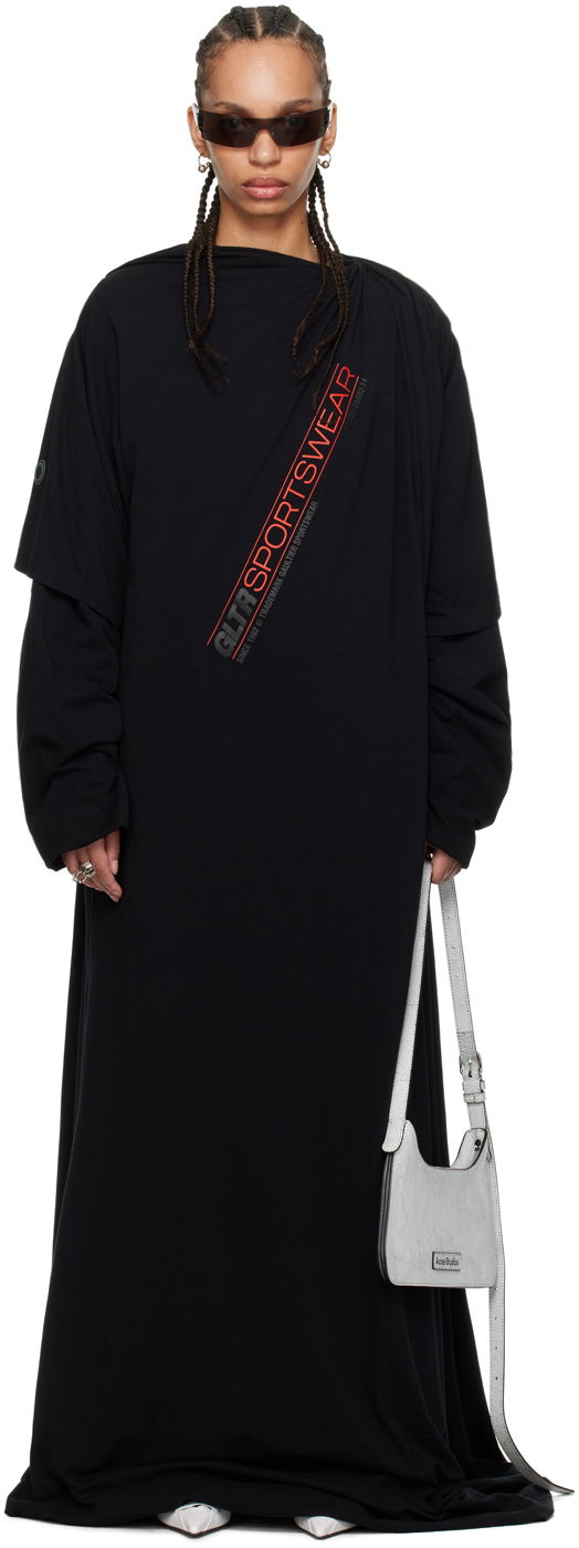 плаття Jean Paul Gaultier Jean Paul Gaultier Shayne Oliver Edition Maxi Dress чорний | 24/27-F-RO239IPJ062-00A