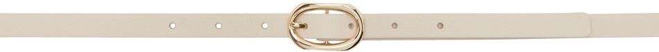 Ремені Anine Bing Anine Bing Mini Signature Link Belt бежевий | A-12-2186-150, 0