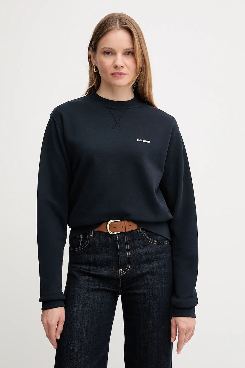 Світшоти Barbour Barbour Crew Neck Sweatshirt темно-синій | LOL0623