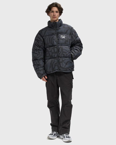 Пуховик By Parra Broken FTP Patterned Puffer Jacket чорний | 54350, 1