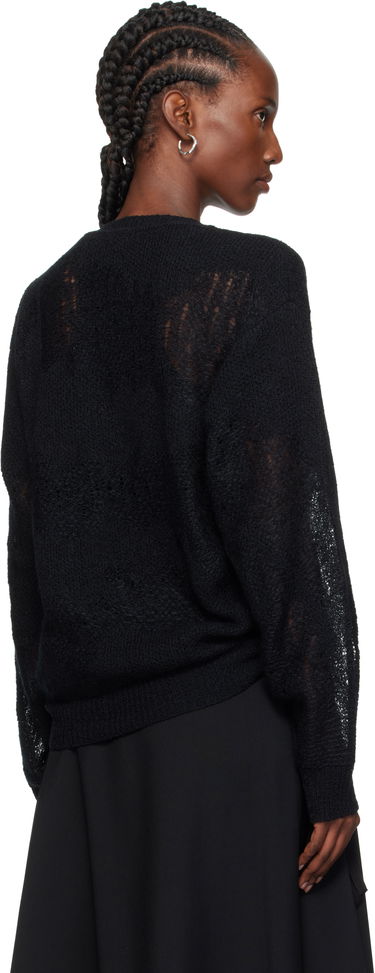 Cветр Ann Demeulemeester Ann Demeulemeester Lalla Oversize Sweater чорний | 2520-W-KN39-KN070-099, 2