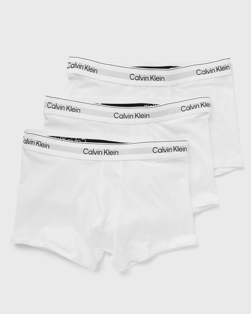 Боксери CALVIN KLEIN Calvin Klein Icon Cotton Stretch Trunk (3-Pack) білий | LV00NB4392100