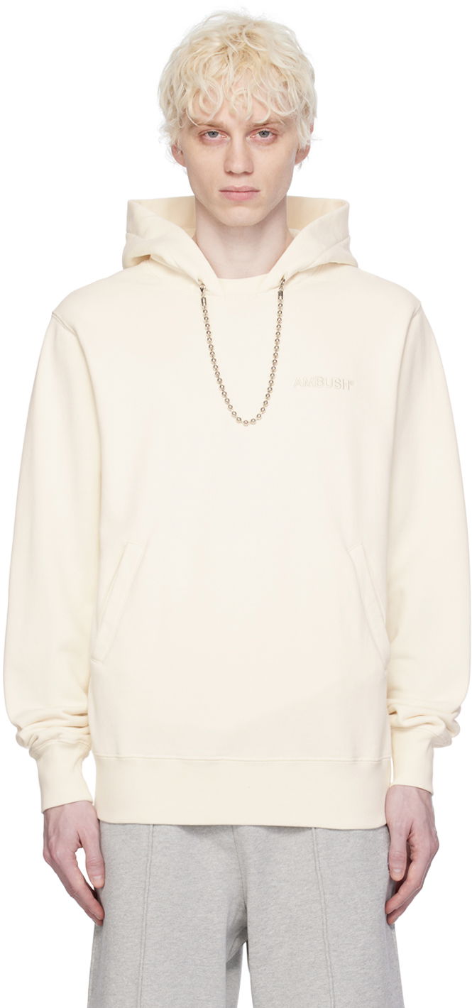 Світшоти Ambush Ballchain Hoodie бежевий | BMBB001S24FLE0013131