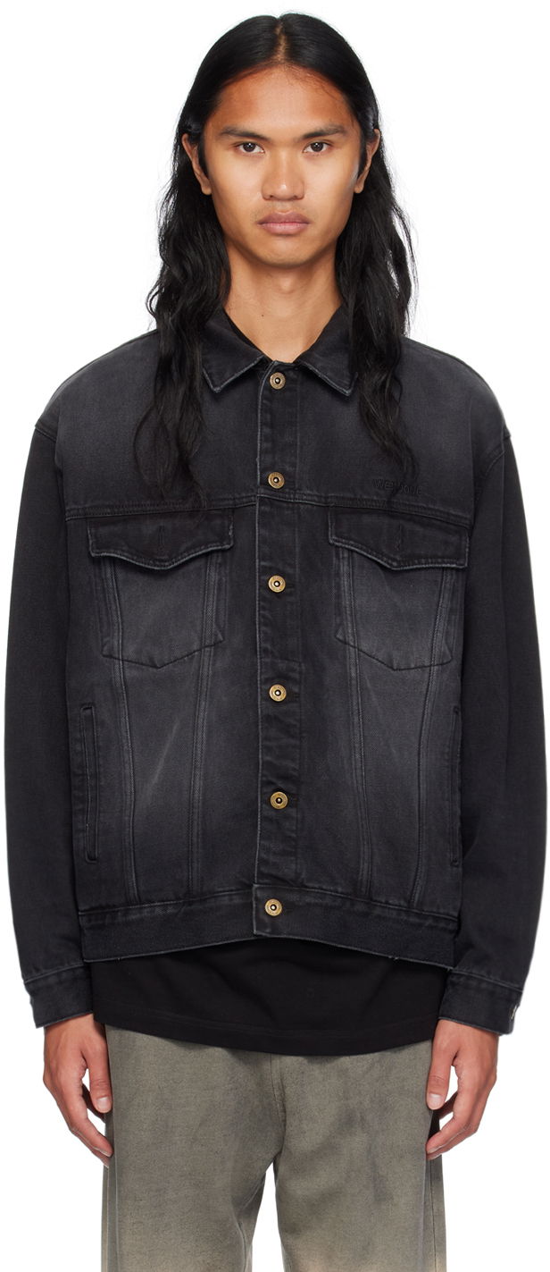 Куртка We11done Denim Jacket чорний | WD-DJ2-24-364-U-BK
