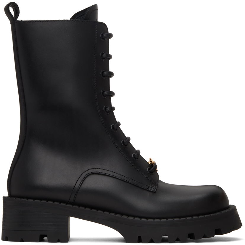 Кросівки та взуття Versace Black Vagabond Boots чорний | 1011387_1A02254