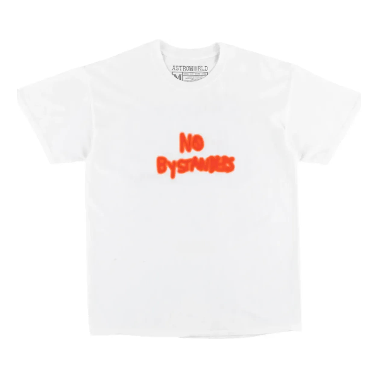 Футболка Cactus Jack by Travis Scott Travis Scott No Bystanders T-Shirt білий | TC-312, 0