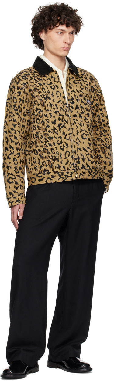 Куртка WACKO MARIA WACKO MARIA x Dickies Leopard Print Work Jacket бежевий | 25SS-WMO-DC03, 3
