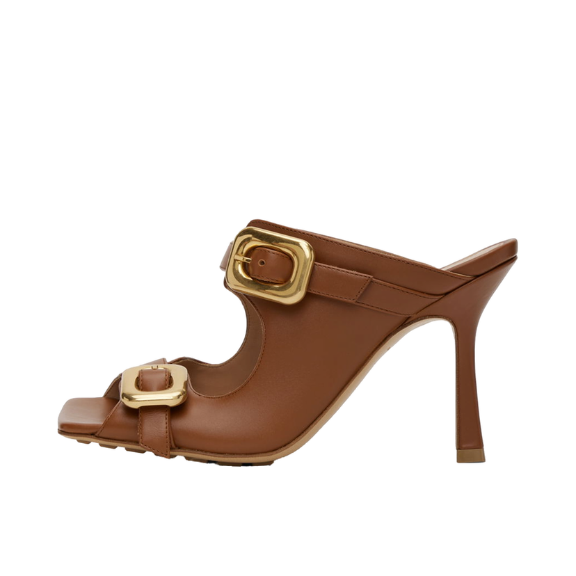 Кросівки та взуття Bottega Veneta Stretch Buckle Mule "Brown" Коричневий | 768063 V1AY0