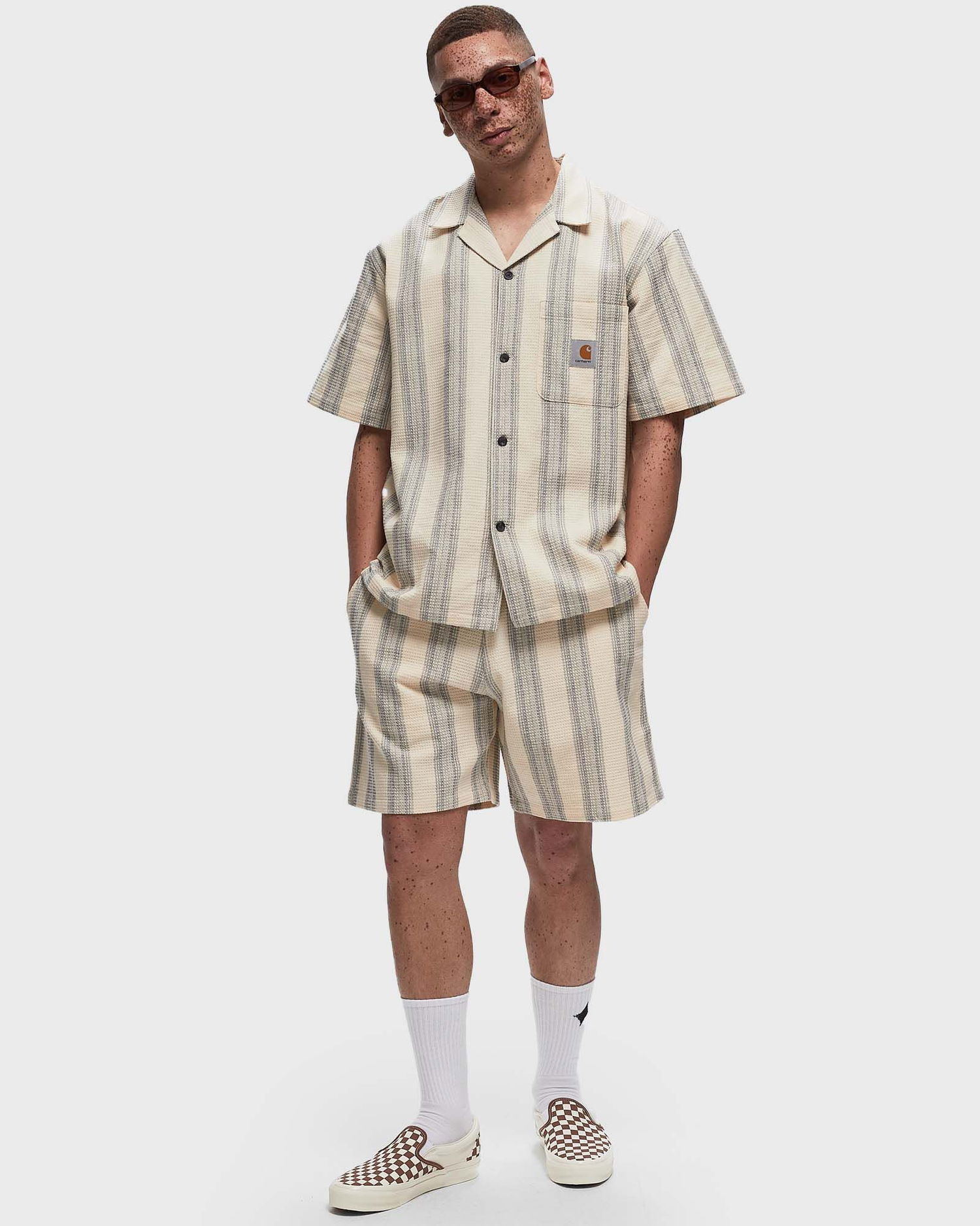 Шорти Carhartt WIP Dodson Short Сірий | I033692.2A2XX, 1