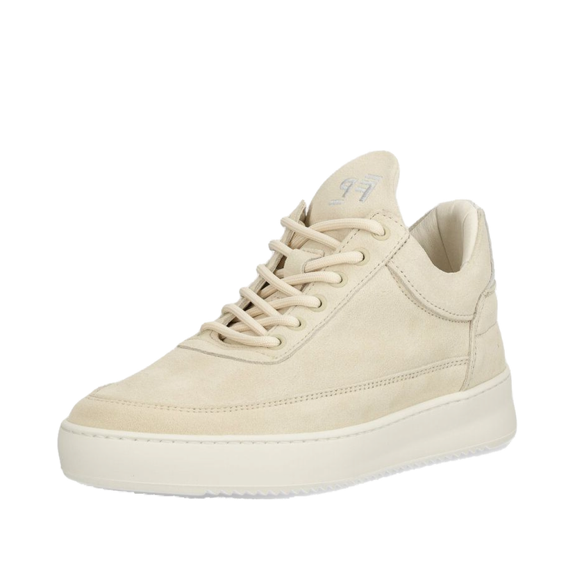Кросівки та взуття Filling Pieces Low Top Suede Sneakers бежевий | 10122793035