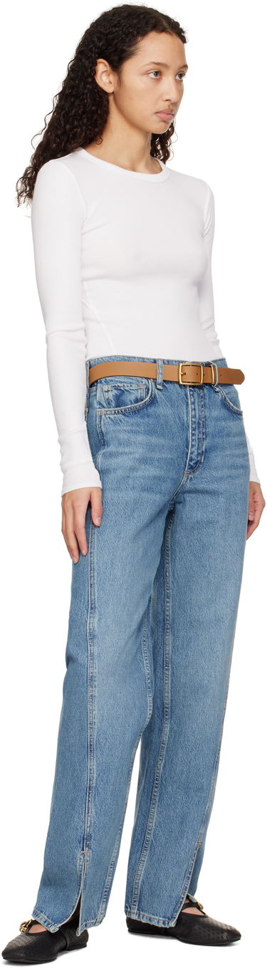 Ремені rag & bone Rag & Bone X Boyfriend Leather Belt чорний | WJW25SB1035LE35, 3