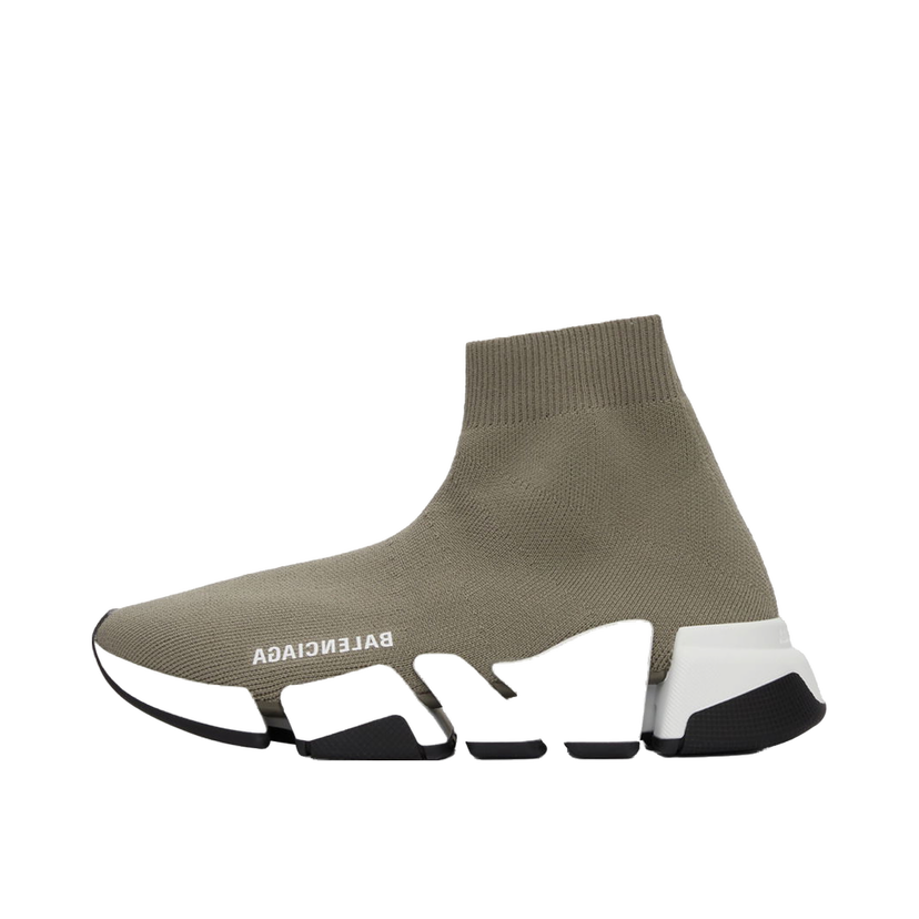 Кросівки та взуття Balenciaga Speed 2.0 "Taupe & White" бежевий | 617196 W2DB2 9891