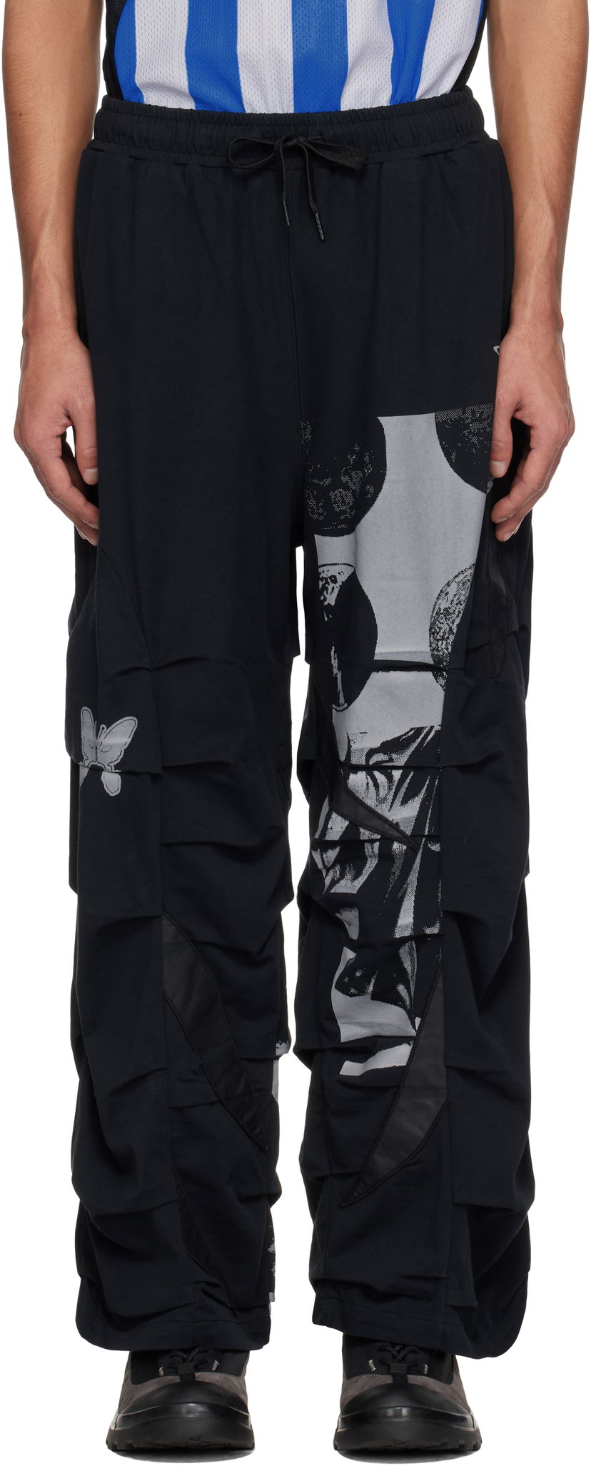 Штани карго Perks And Mini Perks and Mini Equinox Flower Cargo Trousers чорний | 80049