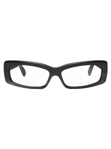Сонцезахисні окуляри Balenciaga Oversize Rectangle Sunglasses чорний | BB0286S