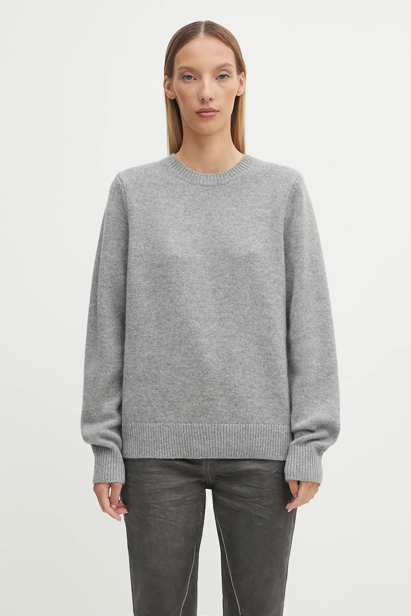 Cветр Barbour Barbour Woodhouse Knitted Jumper Сірий | LKN1666GY15