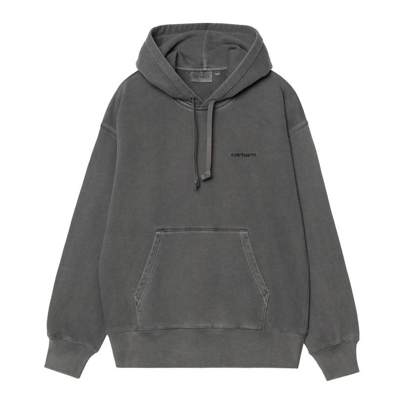 Світшоти Carhartt WIP Garment Dyed Relaxed Fit Hoodie Сірий | I034375_14
