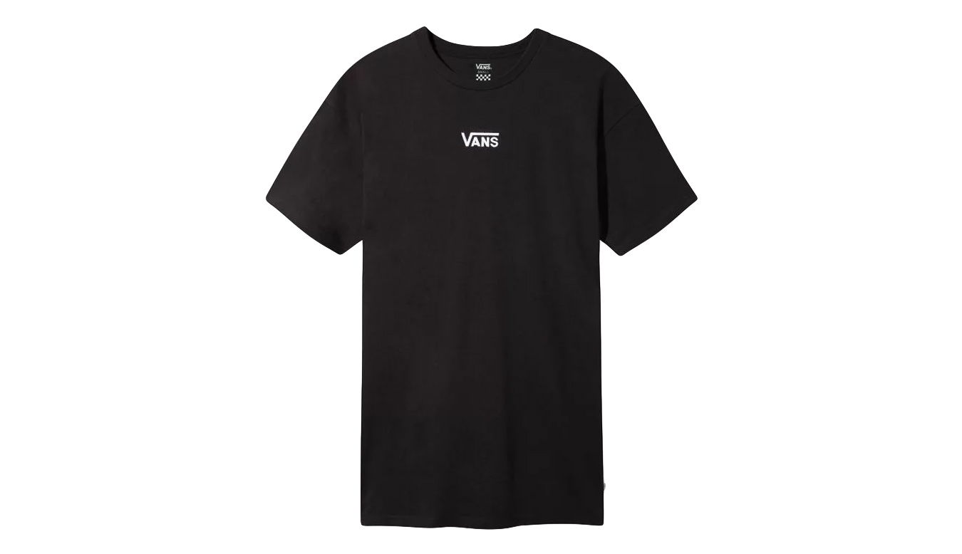 Футболка Vans Center Vee Tee чорний | VN0A4RU2BLK, 0