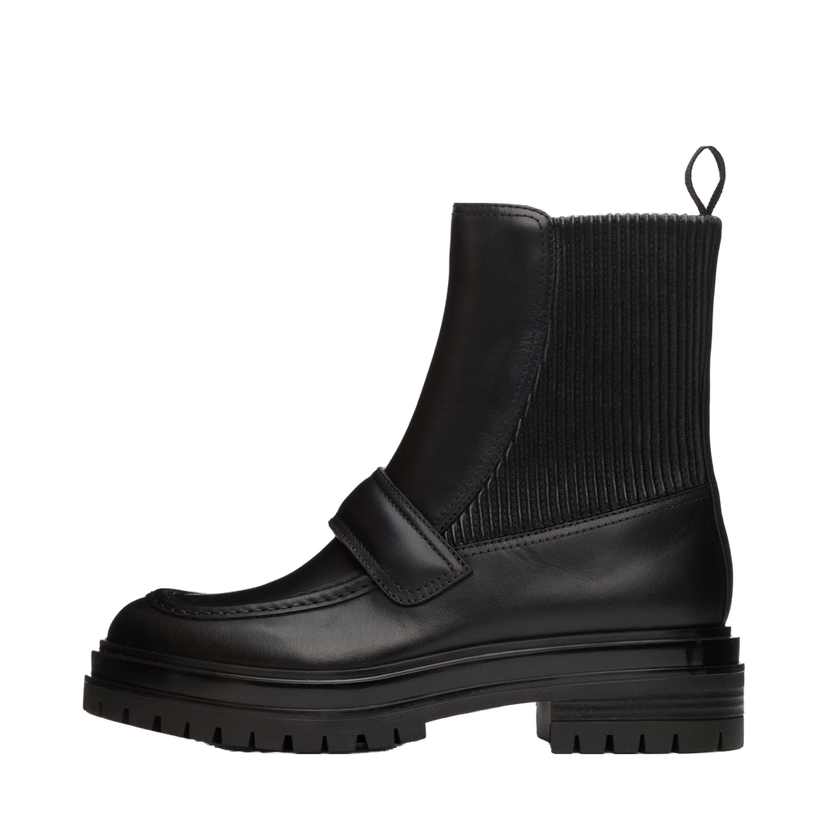 Кросівки та взуття Gianvito Rossi Berck Leather Boots чорний | G73261.20GOM.CEO