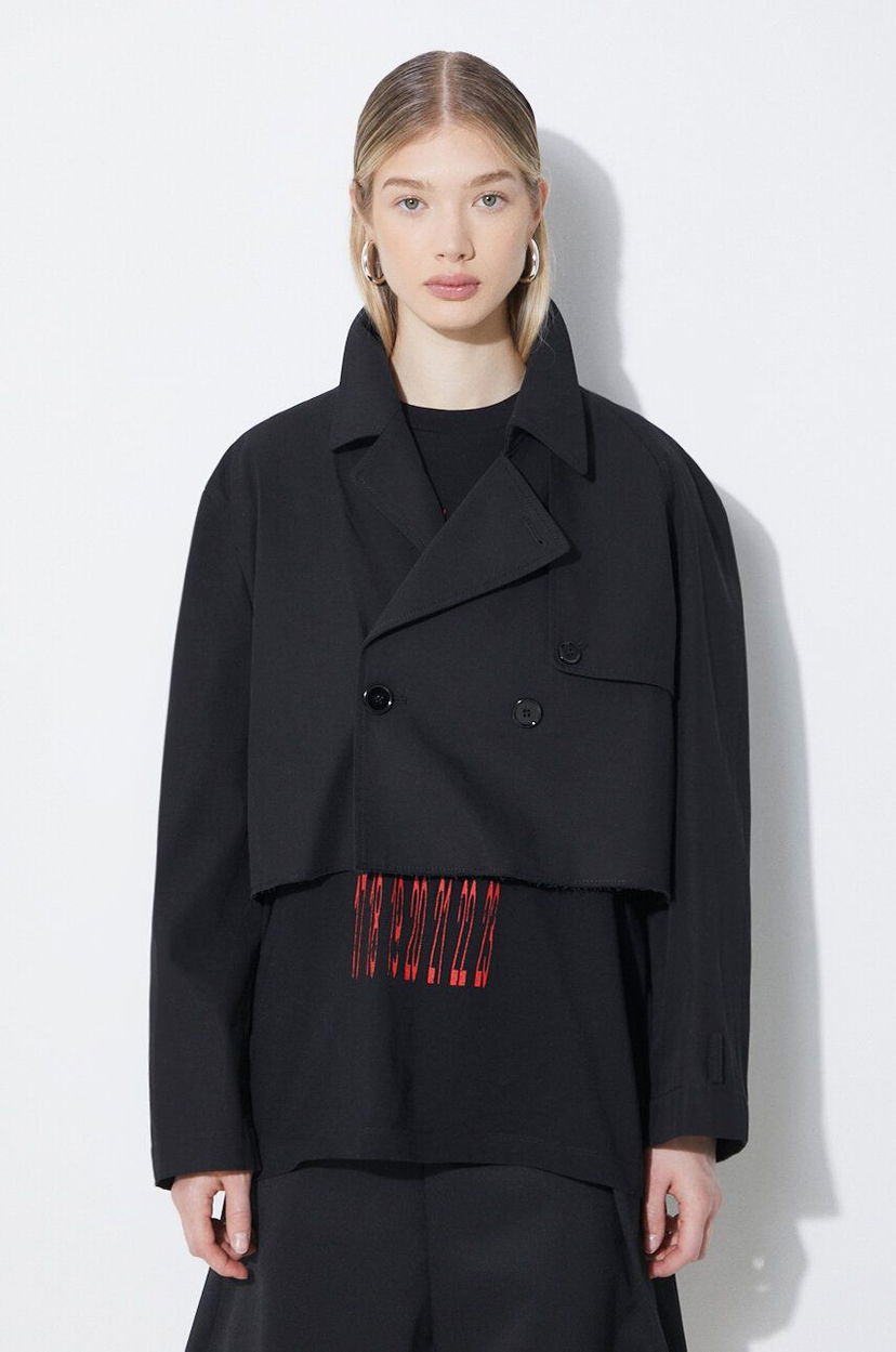 Куртка Maison Margiela Cropped Jacket чорний | S62AN0126