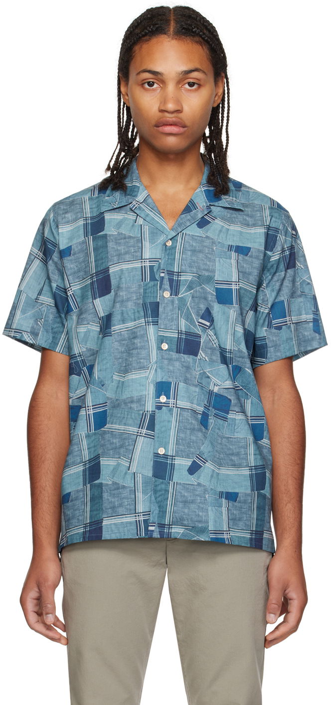 Сорочка Paul Smith PS Paul Smith Scarf Collection Shirt Синій | M2R-695U-L21835