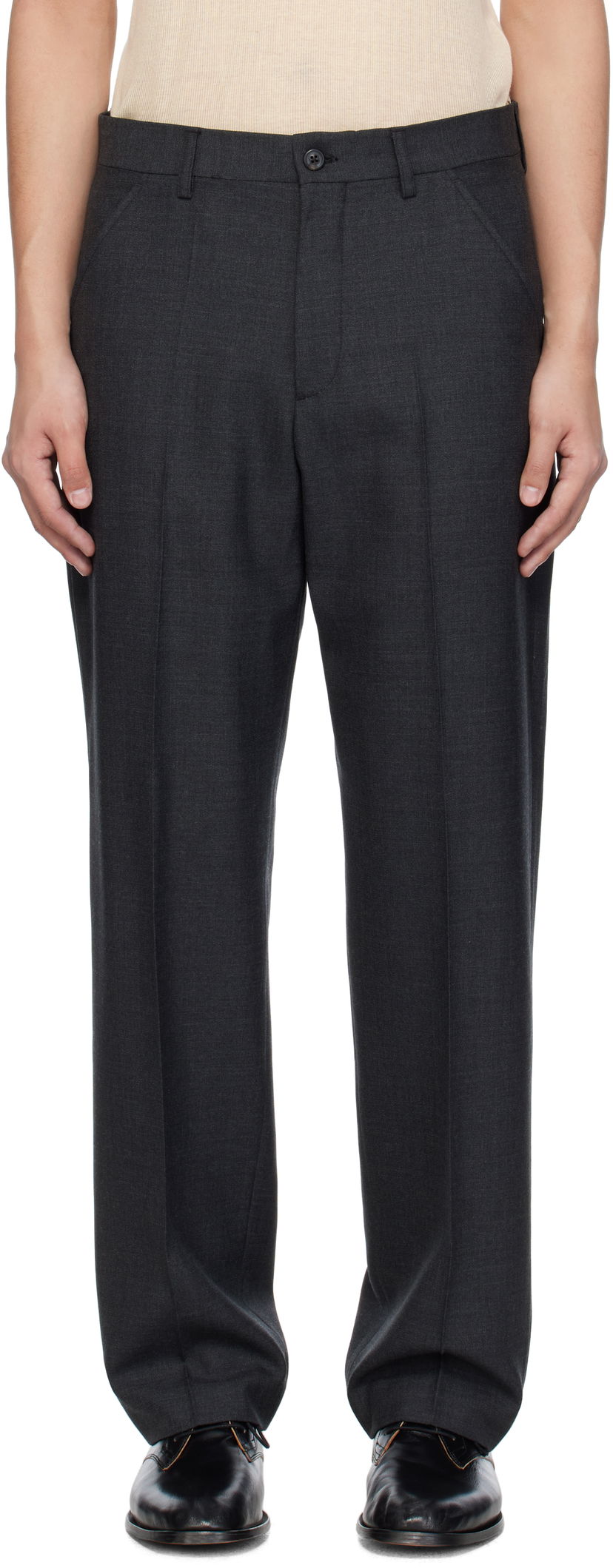 Штани OUR LEGACY OUR LEGACY Chino 22 Trousers Сірий | M2254CP