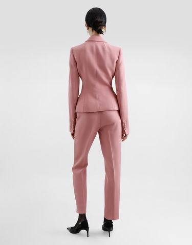 Штани Dolce & Gabbana Dolce & Gabbana Tailored Double Wool Crepe Pants Рожевий | FTAM2TFU2L8F0473, 2
