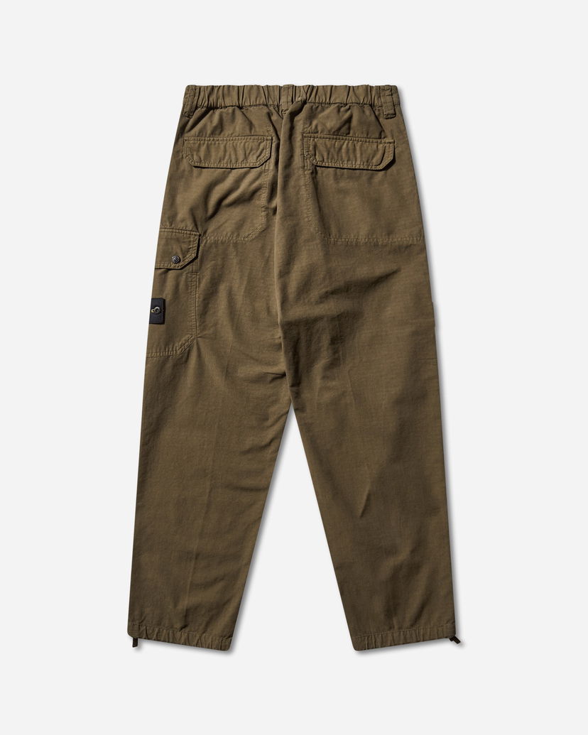 Штани карго Stone Island Organic Cotton Ripstop Cargo Pants Зелений | K2S15-3100011-S0211 V0054