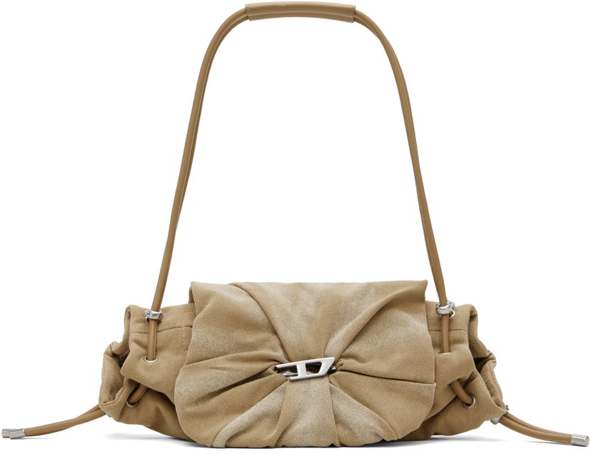 Сумочка Diesel Diesel Scrunch-D Shoulder Bag бежевий | X10331 PR555
