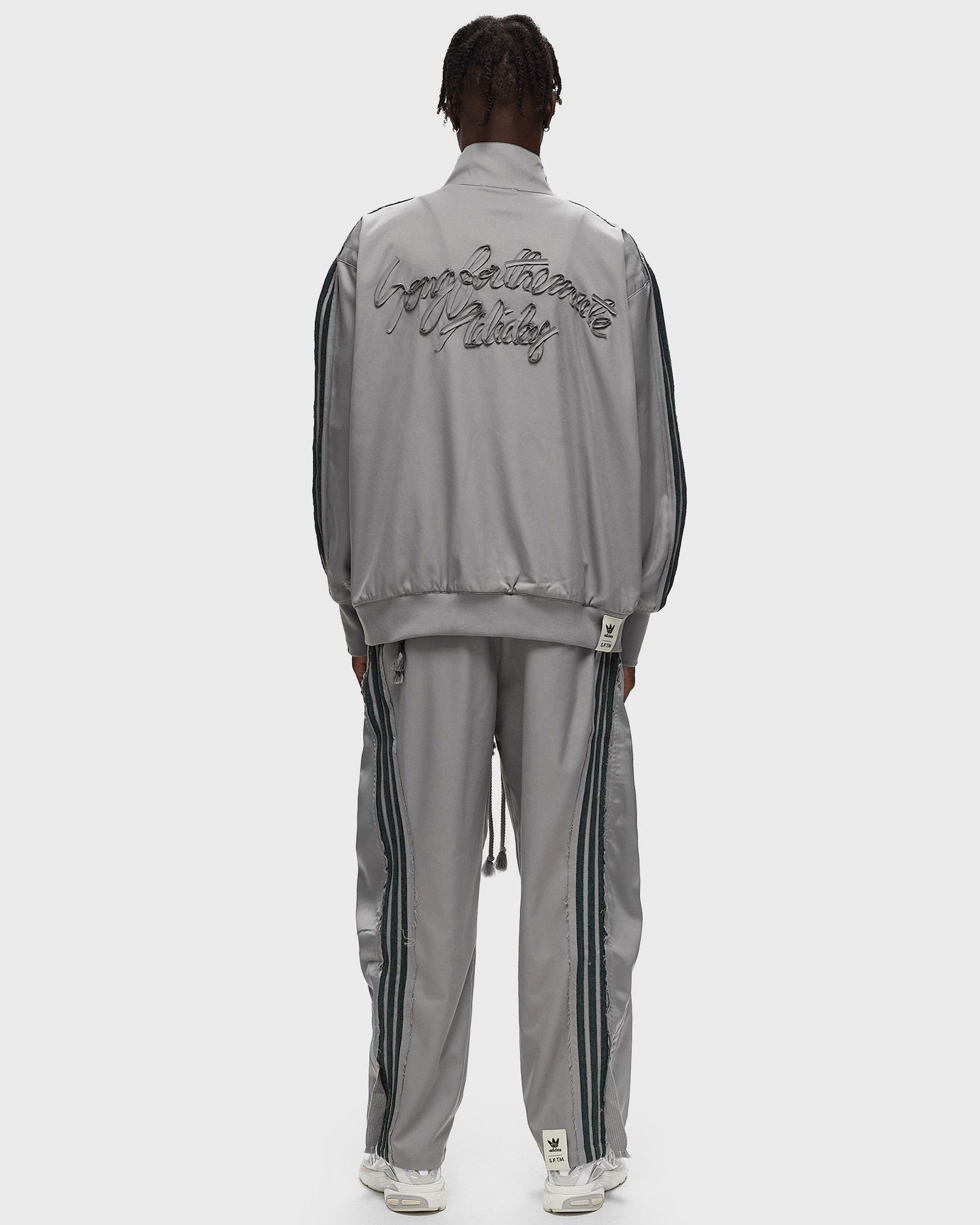 Куртка бомбер adidas Originals Adi004 Zippered Longsleeve Jacket With Drawstrings Сірий | JI9646, 1