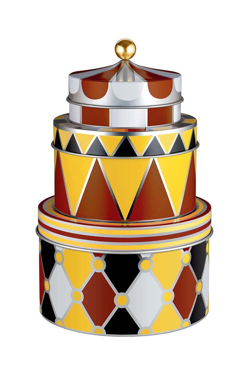 Домашній декор Alessi All Purpose Boxes Circus 3-pack Різнокольоровий | MW31S3