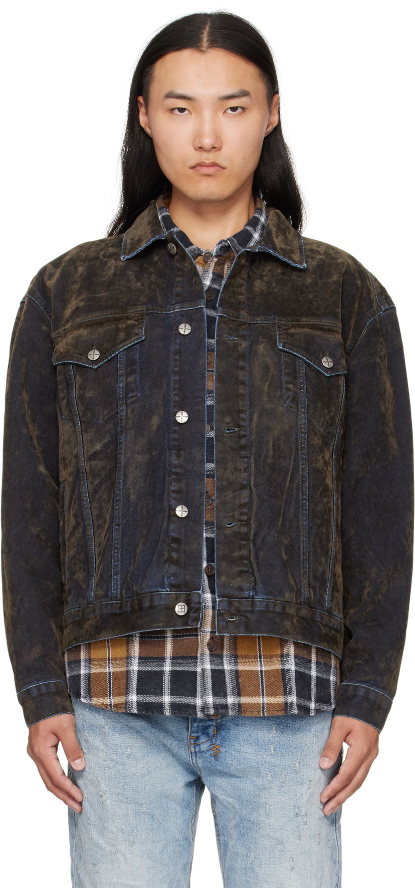 Куртка Ksubi Ksubi Oh G Denim Jacket Синій | MFA25JK017