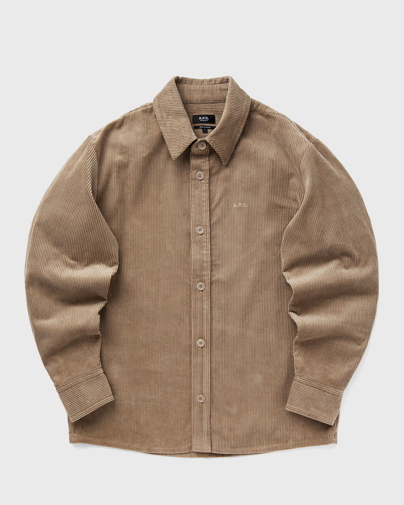 Куртка A.P.C. SURCHEMISE BOBBY бежевий | COHBB-H02976-BAA