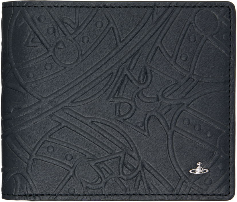 Гаманець Vivienne Westwood Vivienne Westwood Tangled Orb Bifold Wallet темно-синій | 5107004LM-L00AP-