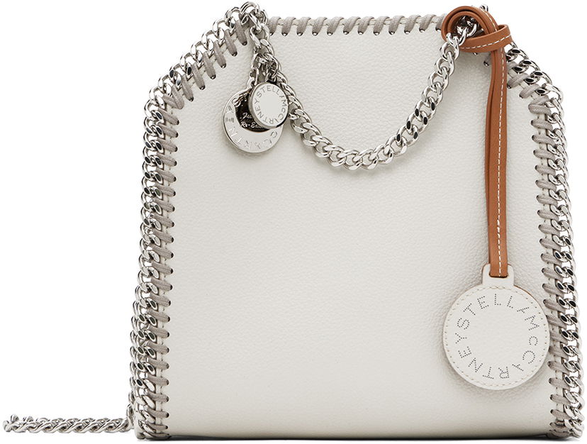 Сумка Stella McCartney Falabella Tiny Tote Bag Металік | 7B0055WP0292
