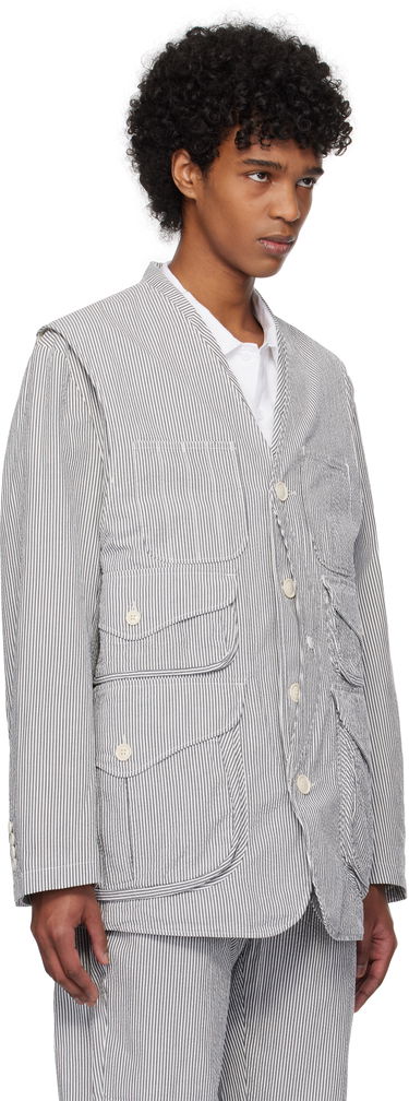 Жилет Engineered Garments Engineered Garments Hunting Vest бежевий | 25S1D079, 4